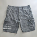 Goodfellow & Co Cargo Shorts Mens UK36 Grey Cotton Cargo Utility Workwear