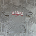 Alabama Graphic T Shirt Small Grey Crew Neck Short Sleeve Graphic Print