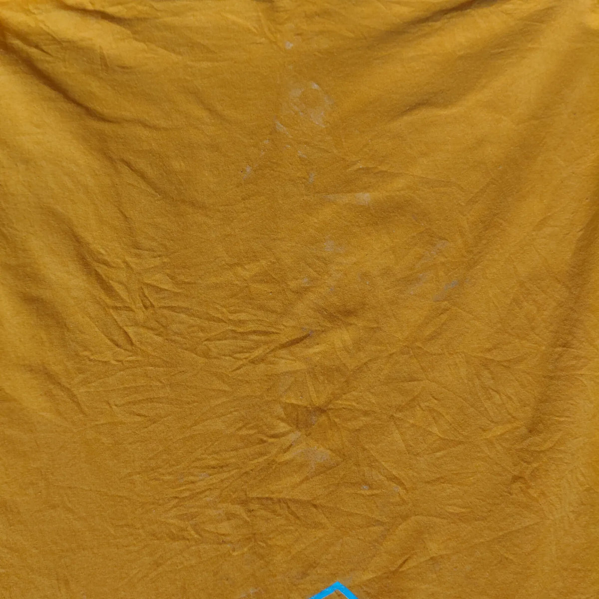 Adidas Crew Neck T Shirt Medium Yellow Cotton Houston Dynamo Graphic Logo Short