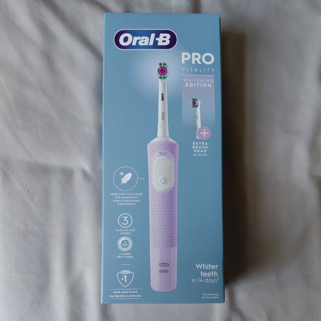 Oral-B Vitality Pro Electric Toothbrush with 2 Brush Heads, Same Day Shipping