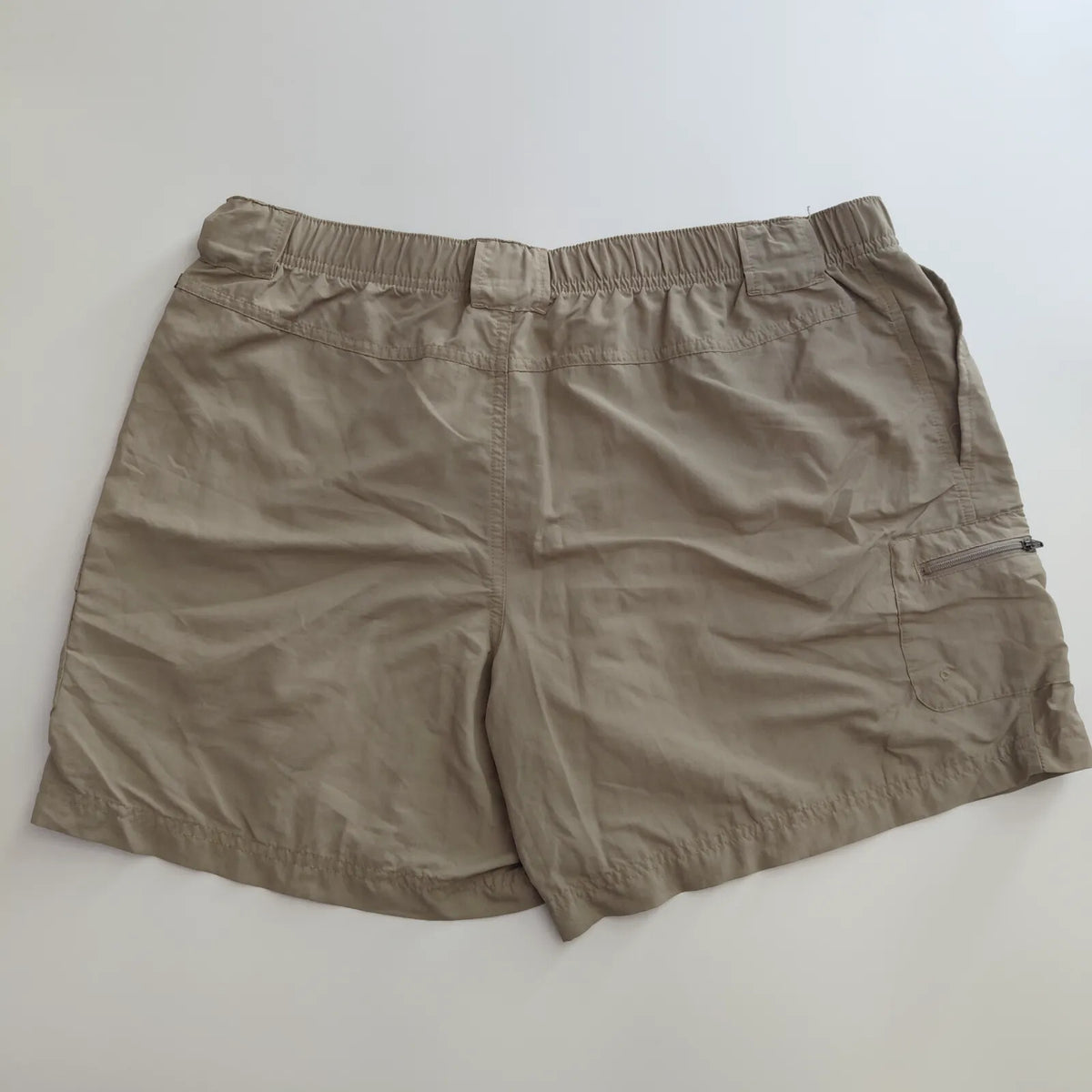Columbia Cargo Shorts L Khaki Nylon Outdoor