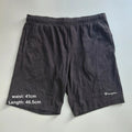 Champion Shorts Black Logo Elastic Waist Athletic