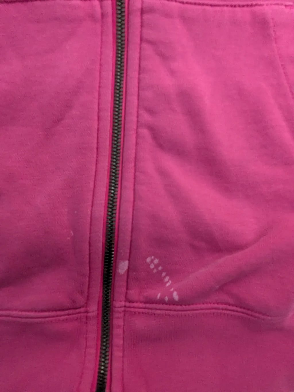 Nike Zip Hoodie Pink Cotton Full Zip Logo Hooded Streetwear