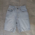 Naf Naf Denim Shorts Womens UK 10 Light Blue Denim Light Wash