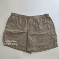 Columbia Cargo Shorts L Khaki Nylon Outdoor