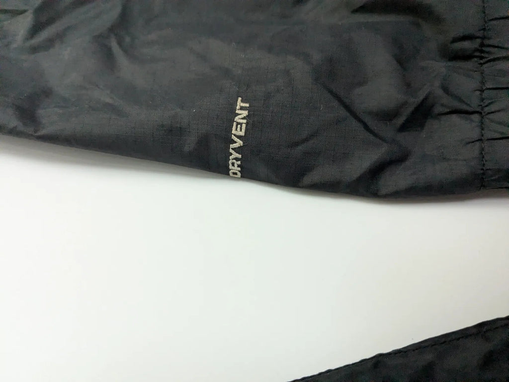 The North Face Shell Jacket Womens Small Black Nylon Ripstop Dryvent Waterproof