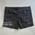 Champion Shorts L Black Logo Elastic Waist Lightweight Athletic