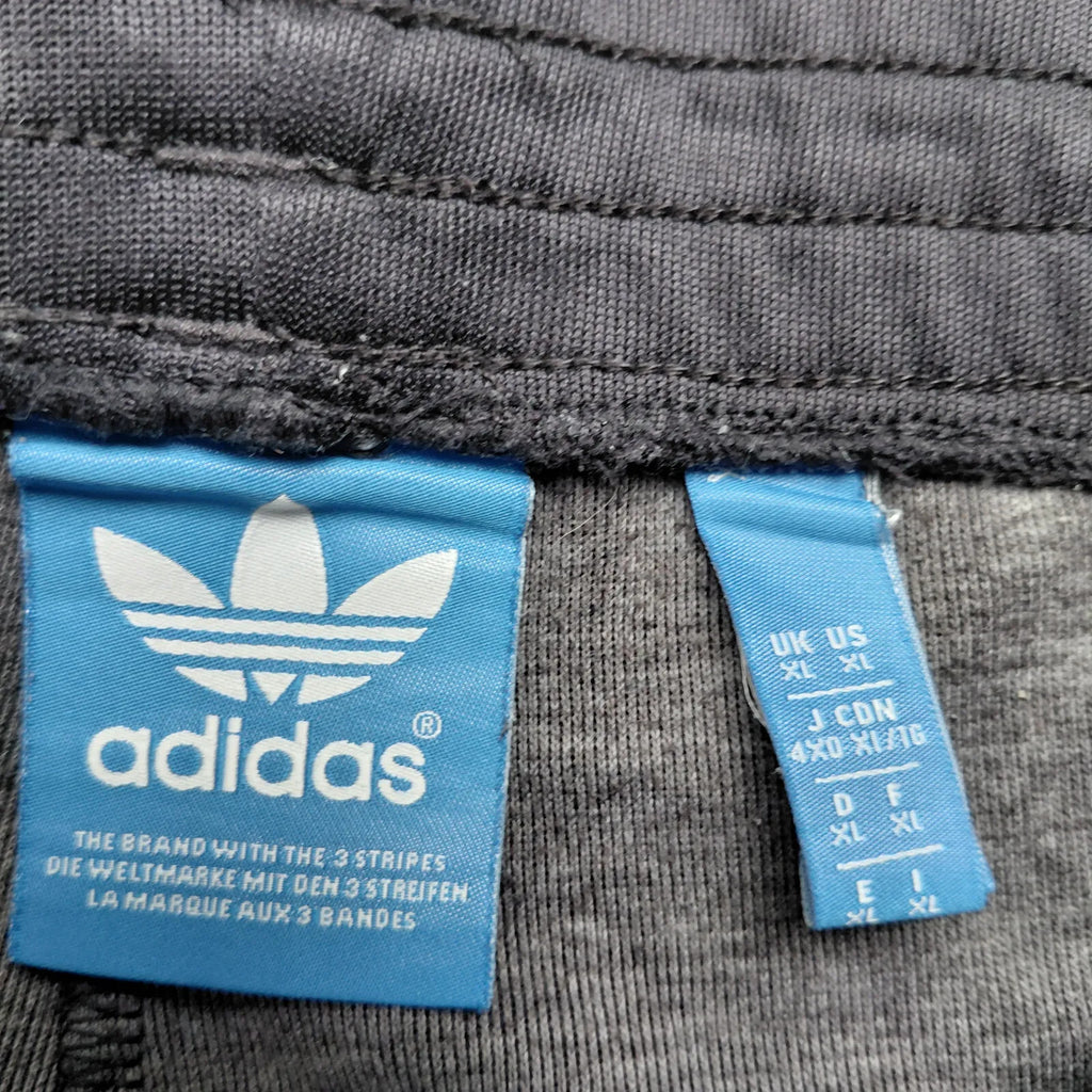 Adidas 3 Stripe Track Pants Mens XL Black Striped Logo Sportswear