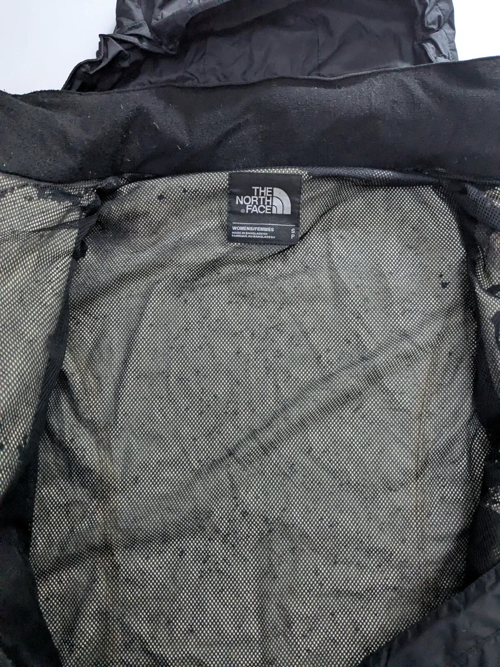 The North Face Shell Jacket Womens Small Black Nylon Ripstop Dryvent Waterproof
