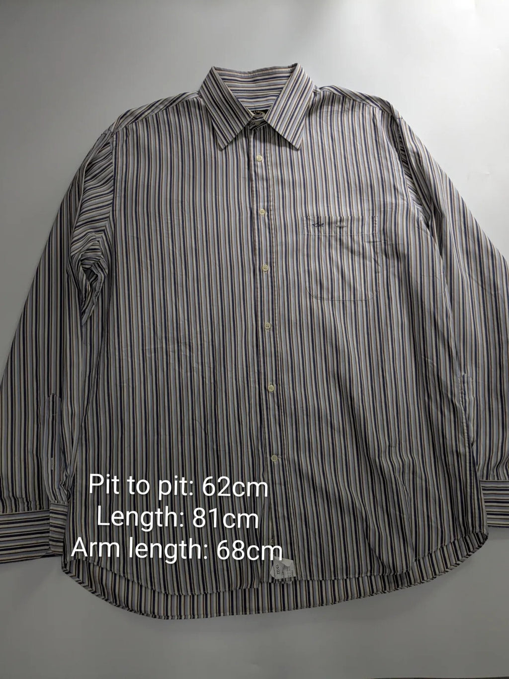 Paul & Shark Shirt Striped Button Up Long Sleeve