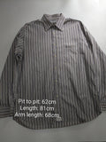 Paul & Shark Shirt Striped Button Up Long Sleeve