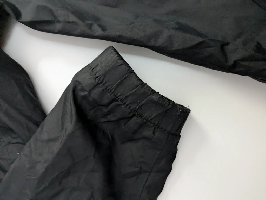 The North Face Shell Jacket Womens Small Black Nylon Ripstop Dryvent Waterproof
