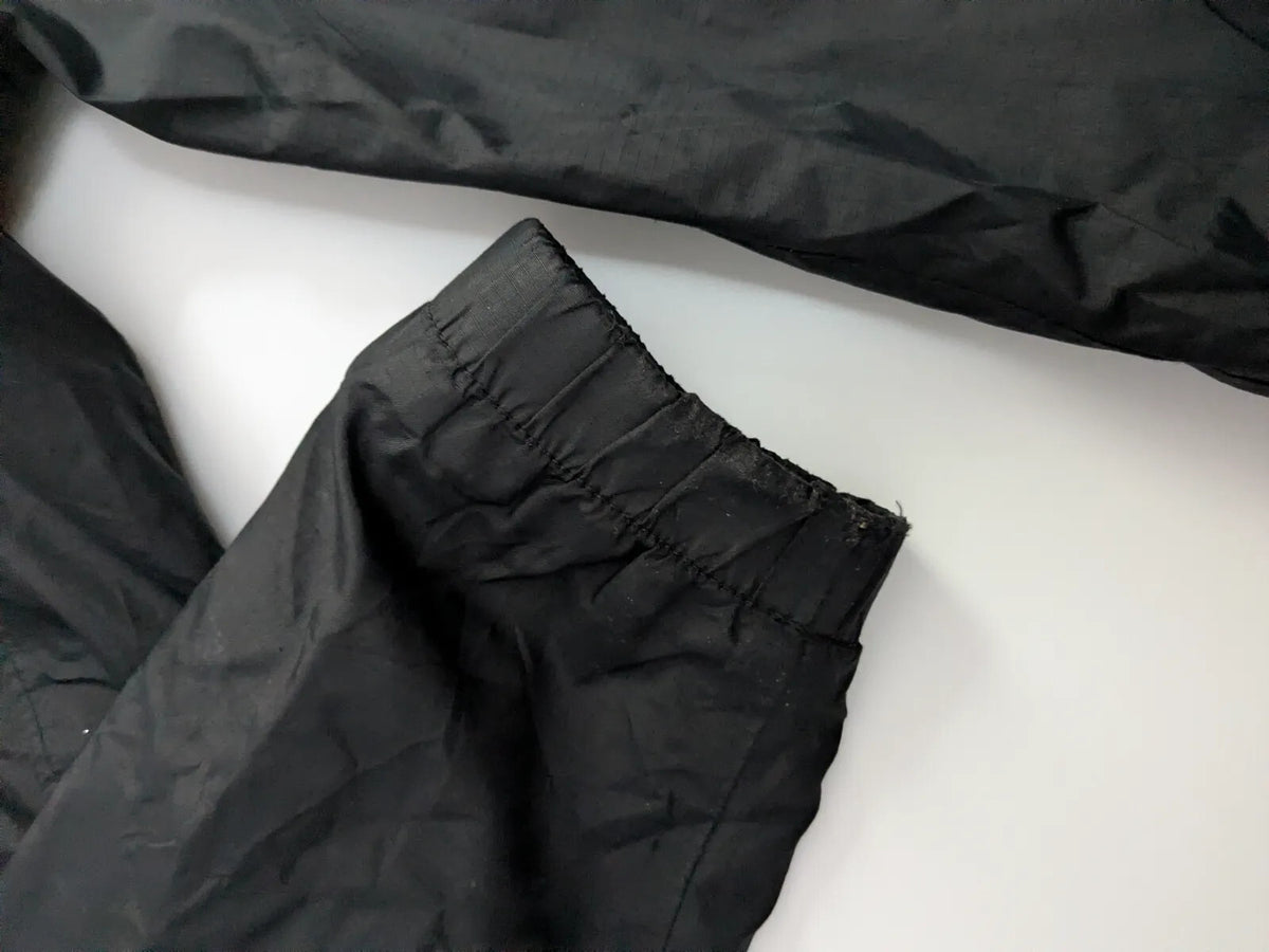 The North Face Shell Jacket Womens Small Black Nylon Ripstop Dryvent Waterproof