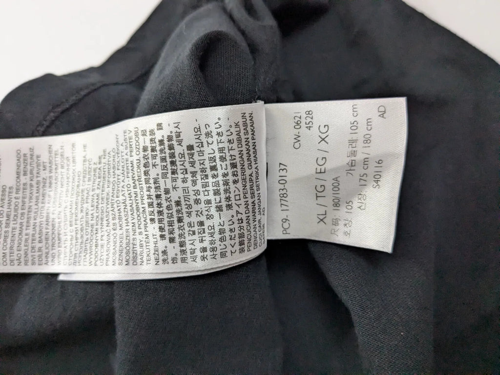 Levis T-Shirt XL Black Cotton Graphic Logo Streetwear