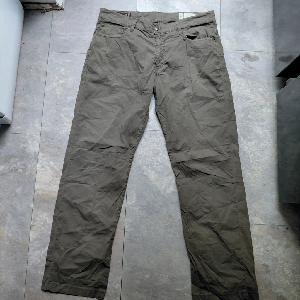 MCS Marlboro Classics Yellowstone Cargo Pants Mens Olive Cargo Regular Fit