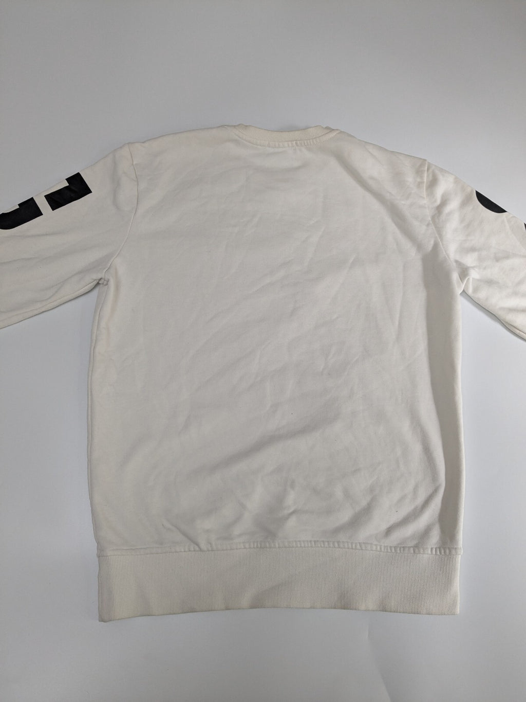 Dsquared2 white logo sweatshirt