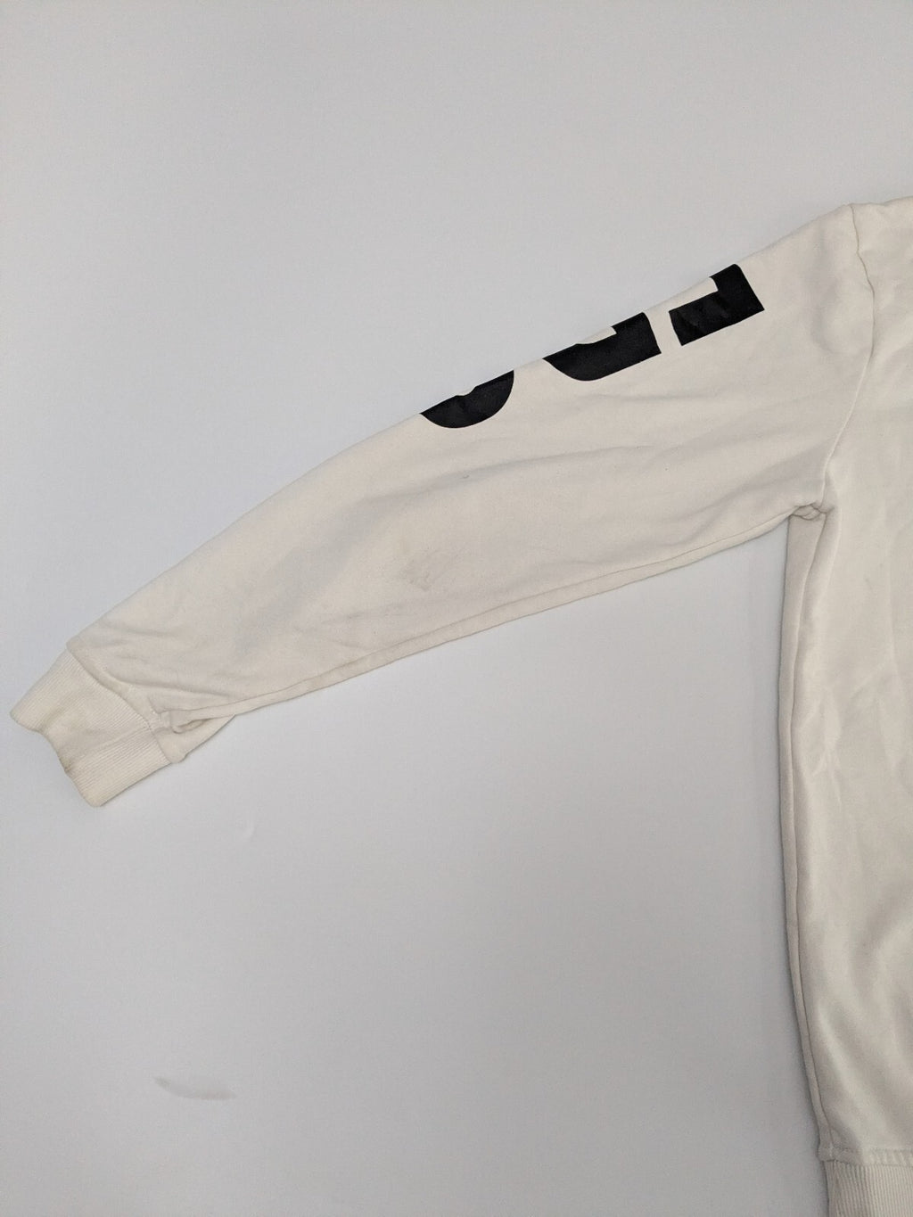 Dsquared2 white logo sweatshirt