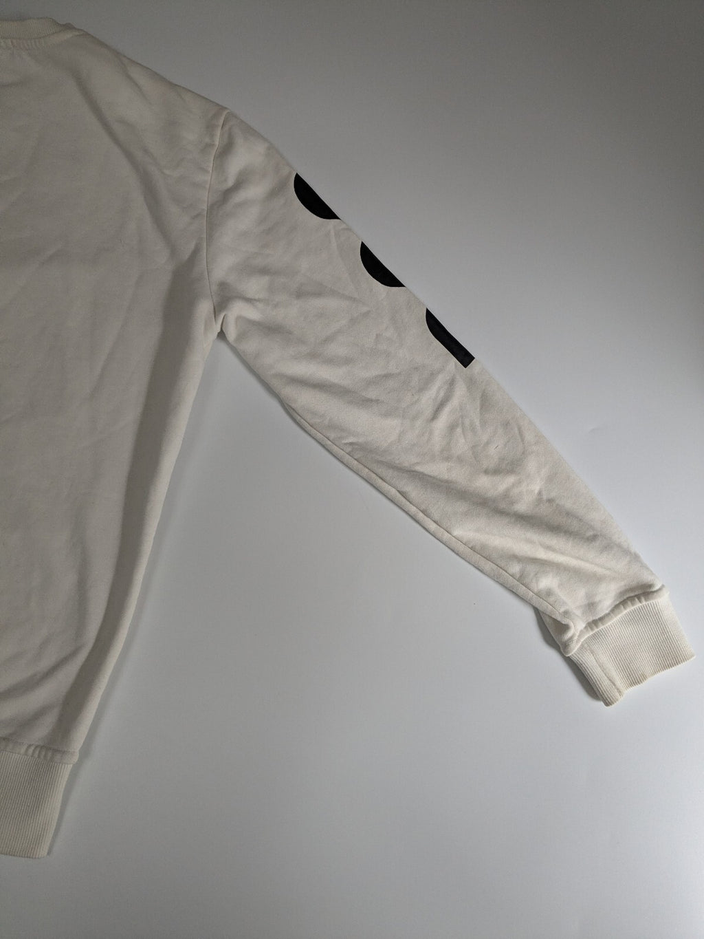 Dsquared2 white logo sweatshirt