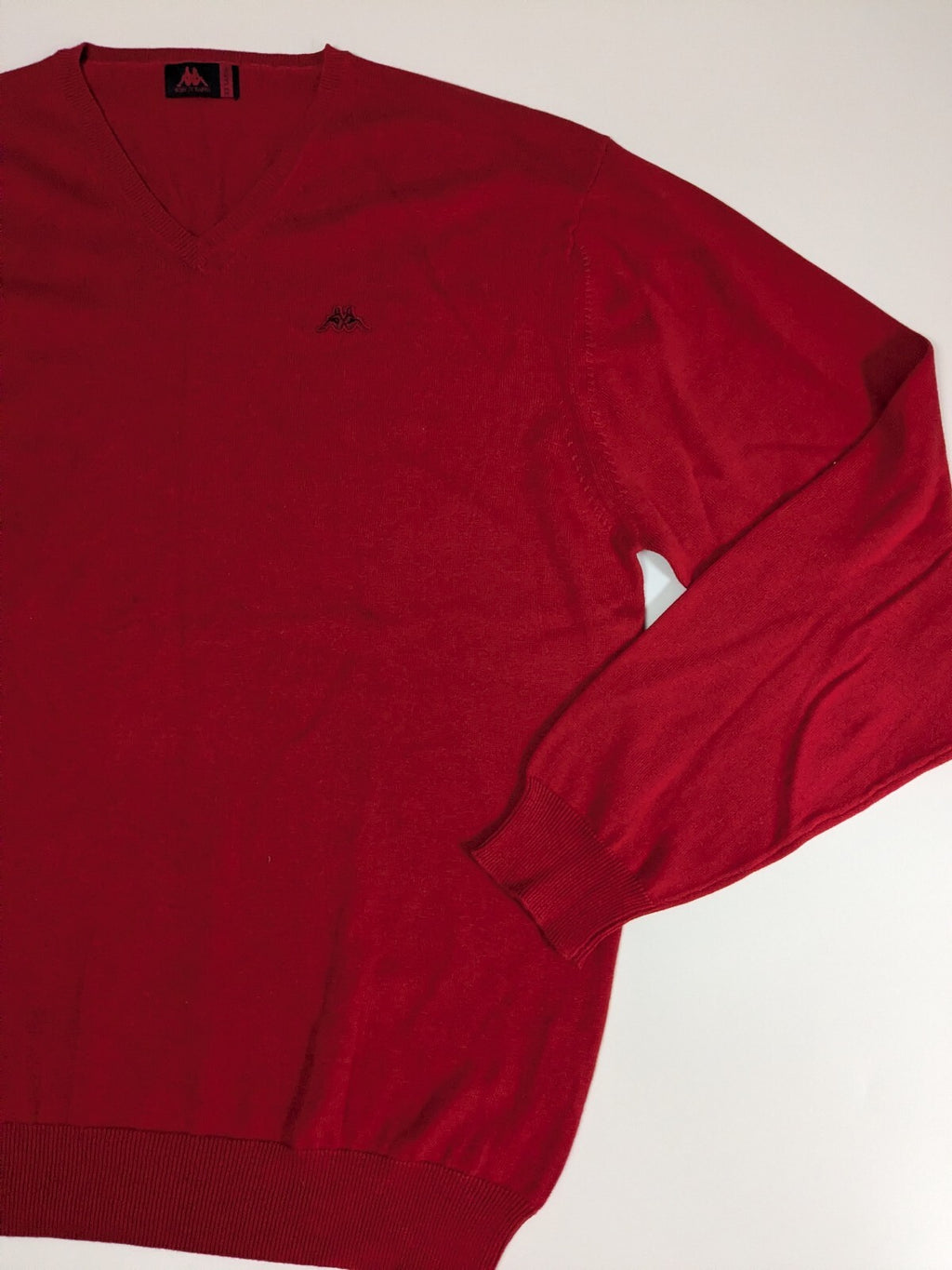 Kappa red V-neck sweater