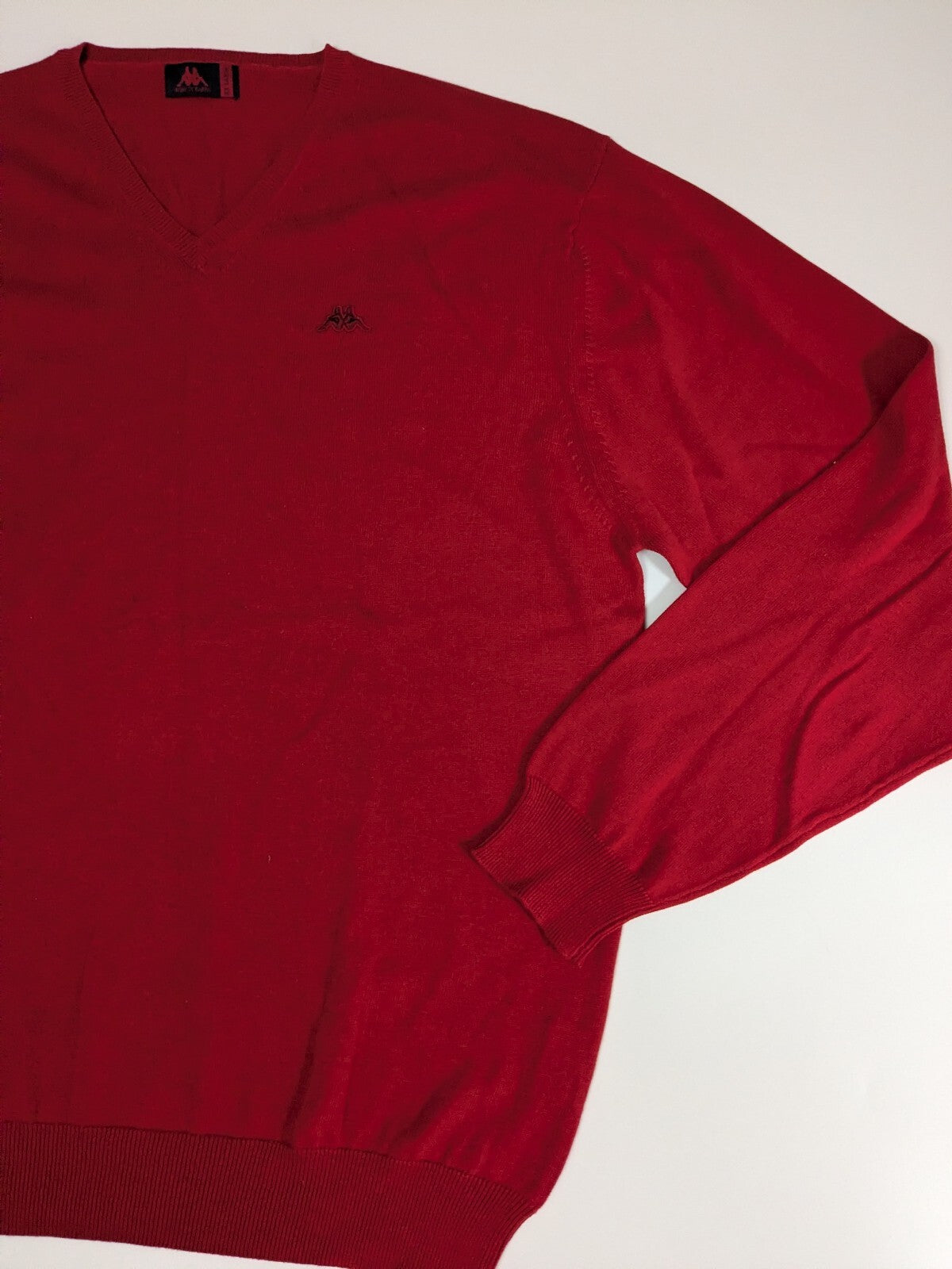 Kappa red V-neck sweater
