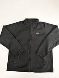Patagonia black full zip fleece jacket