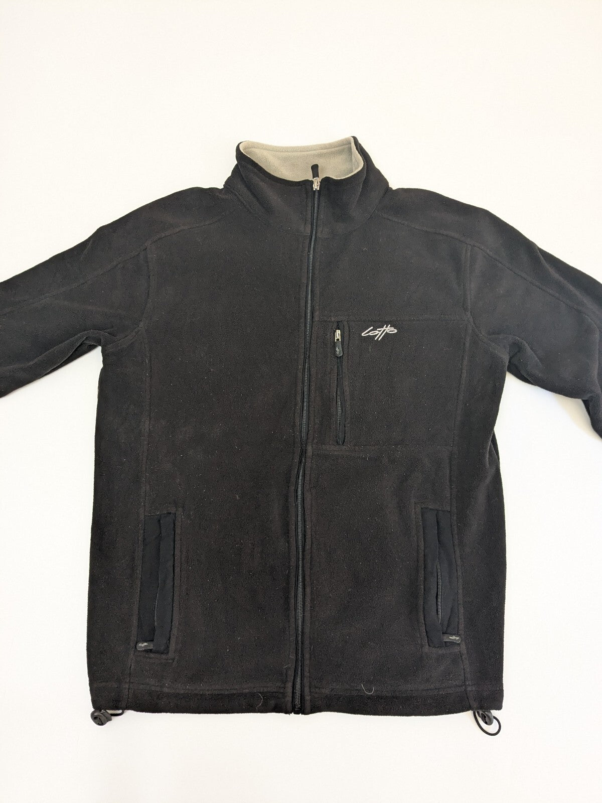 Lotto black full-zip fleece jacket