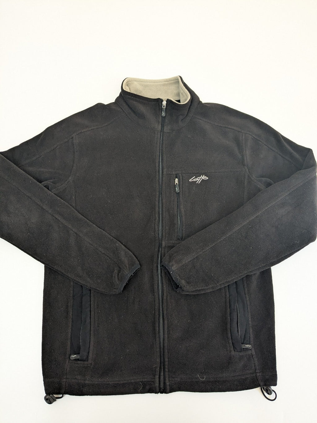 Lotto black full-zip fleece jacket