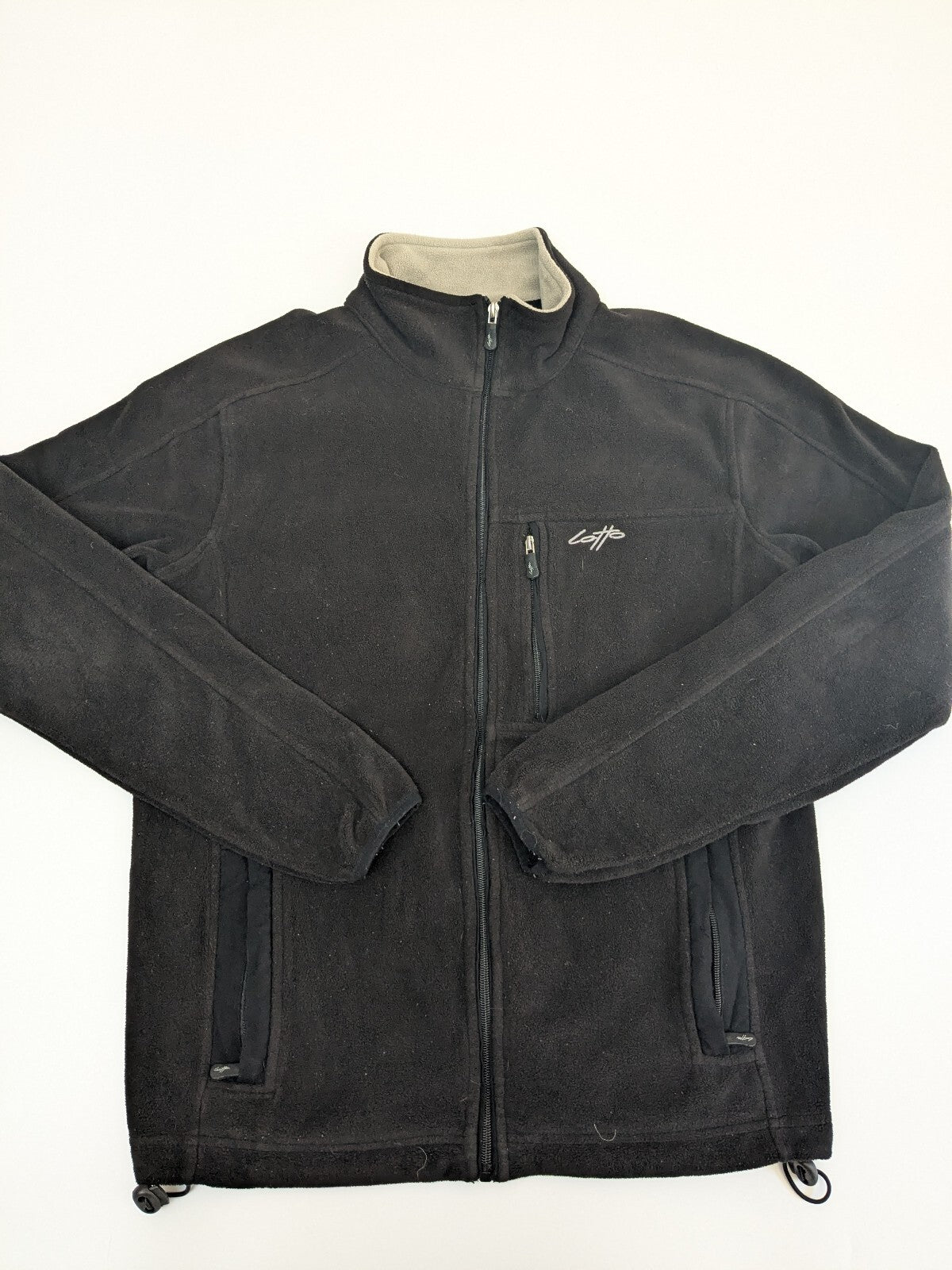 Lotto black full-zip fleece jacket