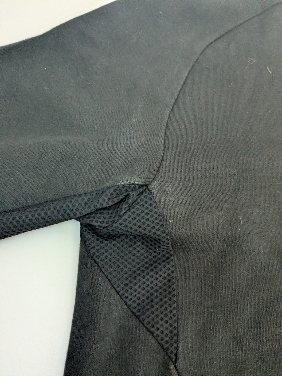 EA7 Emporio Armani black full-zip track jacket