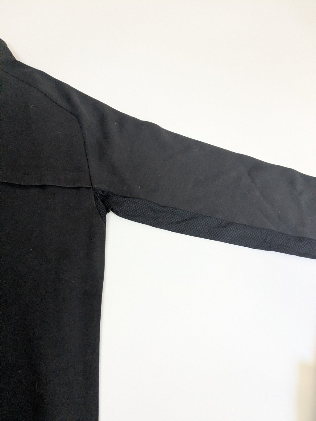 EA7 Emporio Armani black full-zip track jacket