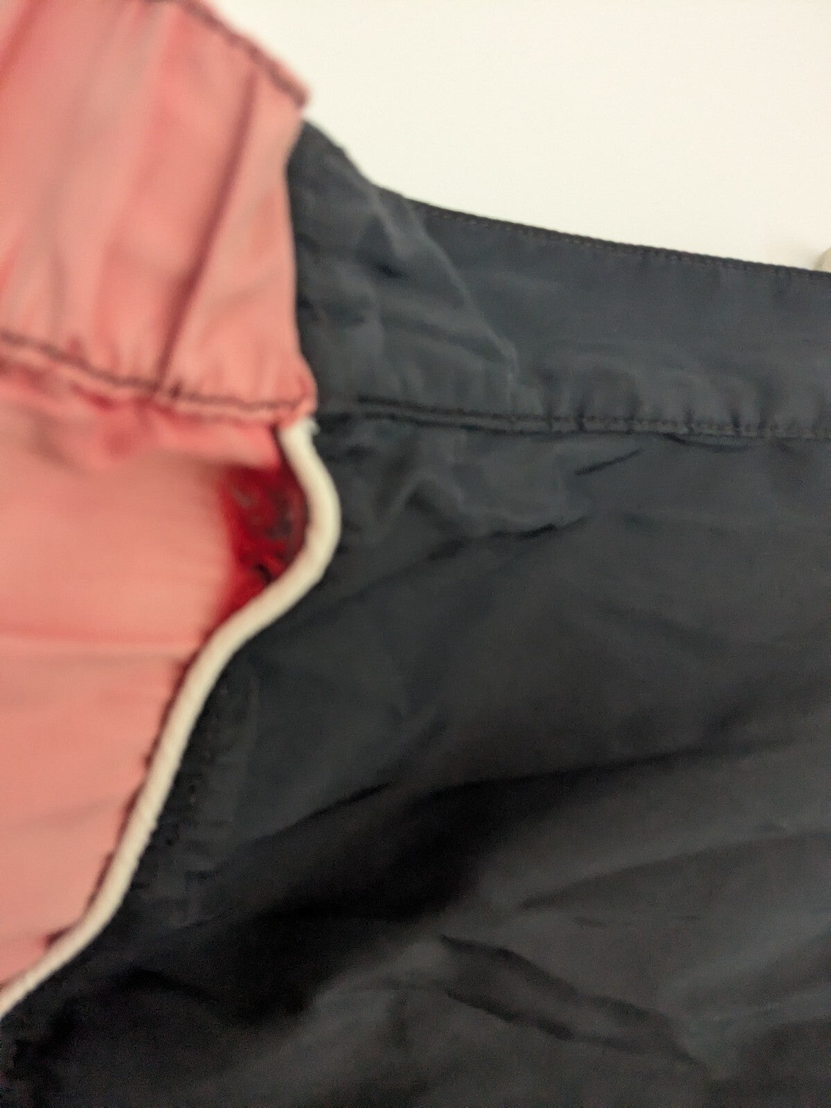 North Sails black and pink swim shorts
