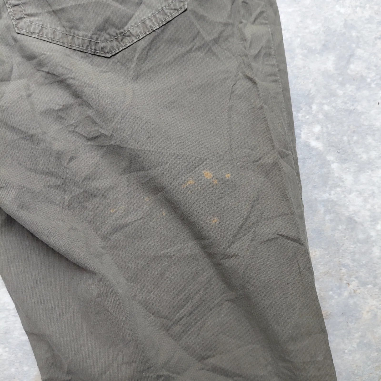 MCS Marlboro Classics Yellowstone Cargo Pants Mens Olive Cargo Regular Fit