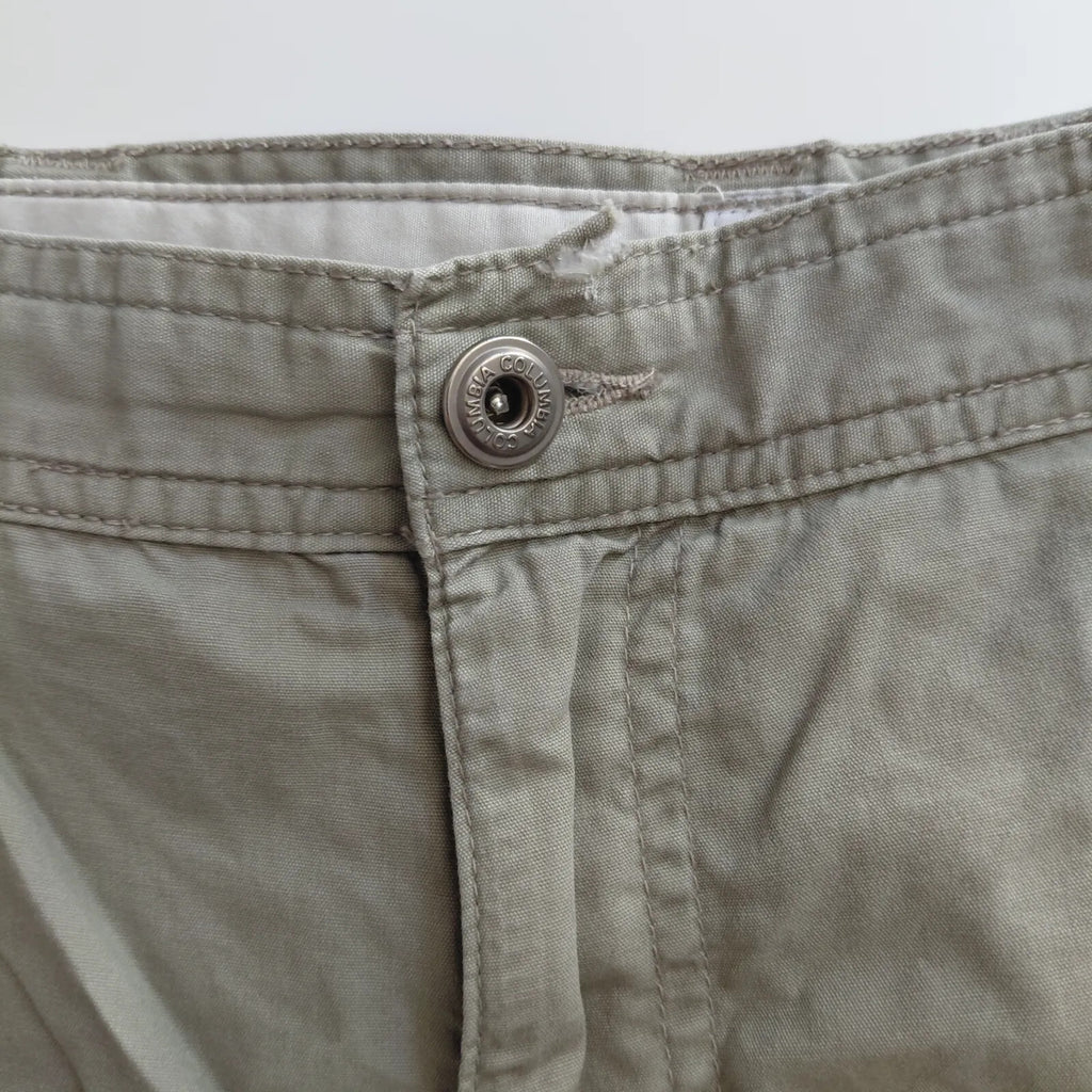 Columbia Cargo Shorts Mens UK34 Beige Cargo Outdoor Utility