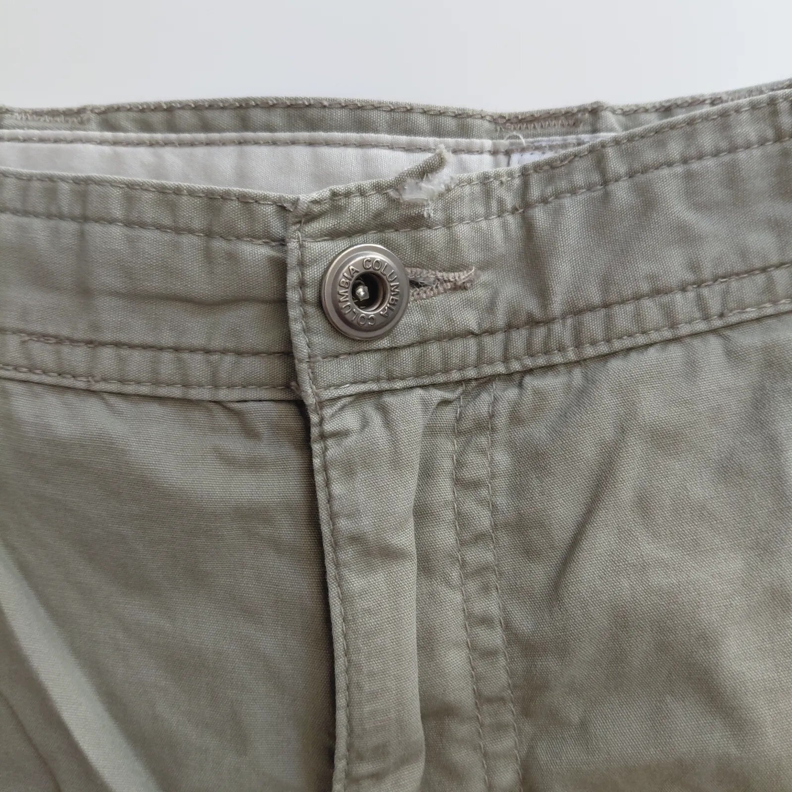 Columbia Cargo Shorts Mens UK34 Beige Cargo Outdoor Utility