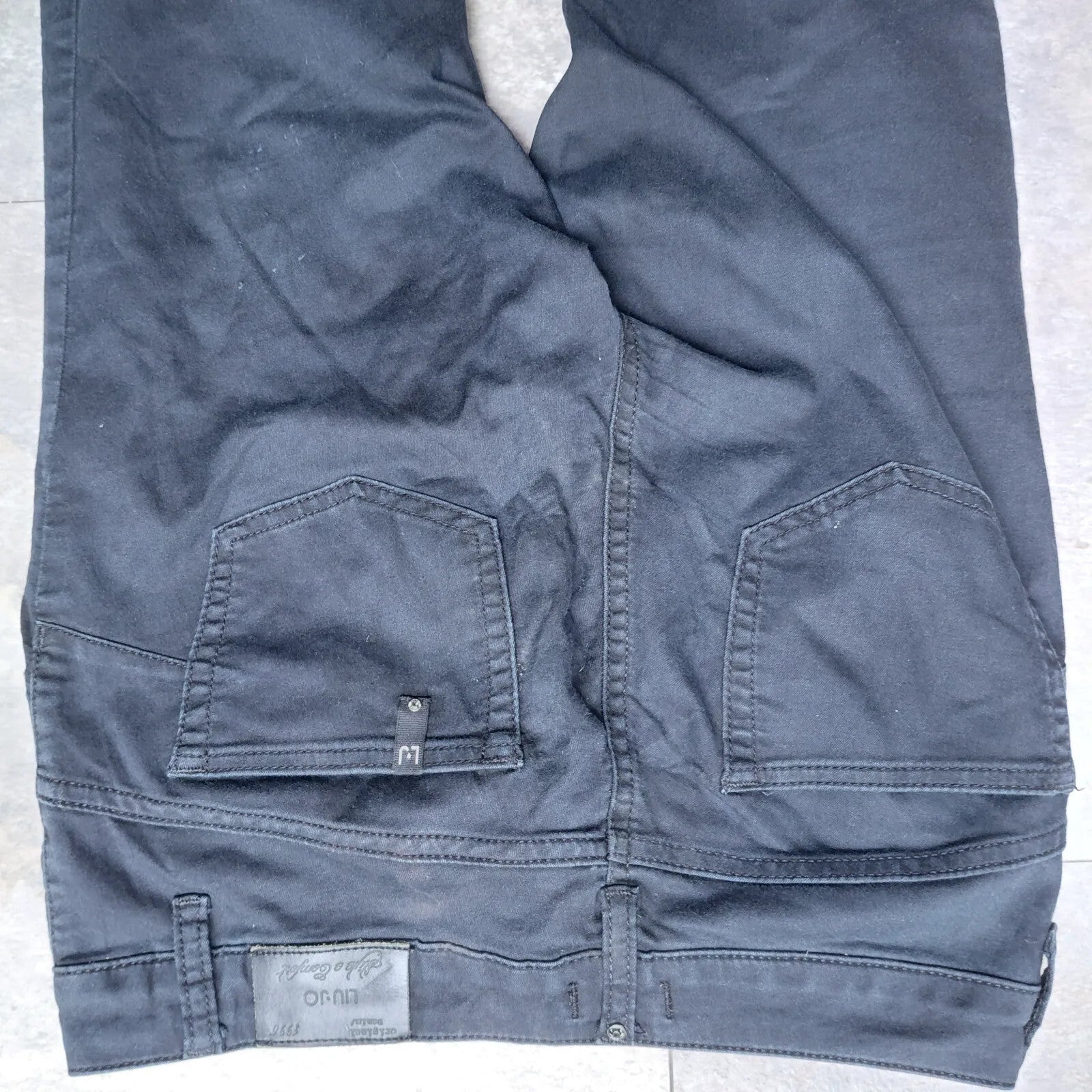 Liu Jo Jeans Womens Black Denim Slim Fit