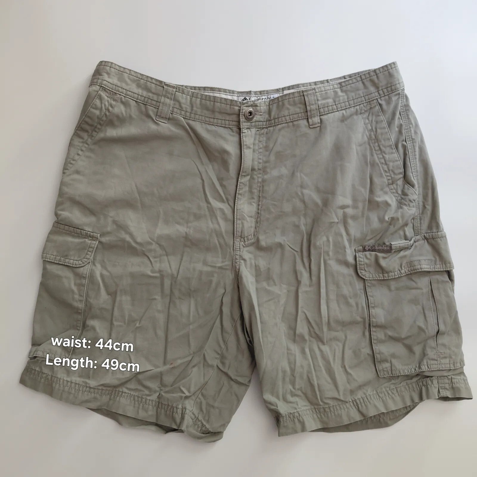 Columbia Cargo Shorts Mens UK34 Beige Cargo Outdoor Utility