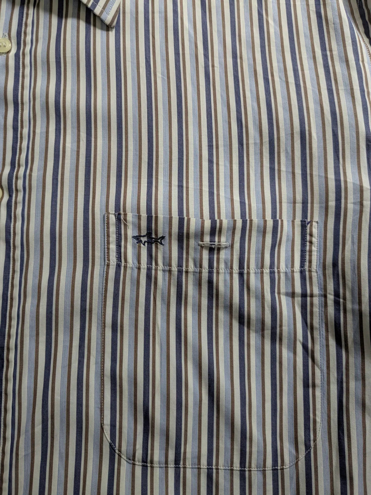 Paul & Shark Shirt Striped Button Up Long Sleeve
