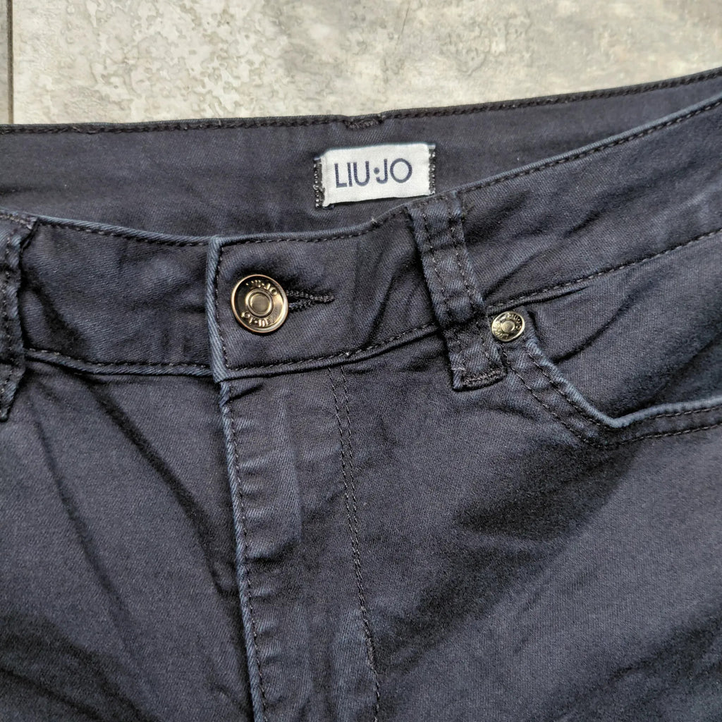 Liu Jo Jeans Womens Black Denim Slim Fit