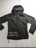 The North Face Shell Jacket Womens Small Black Nylon Ripstop Dryvent Waterproof