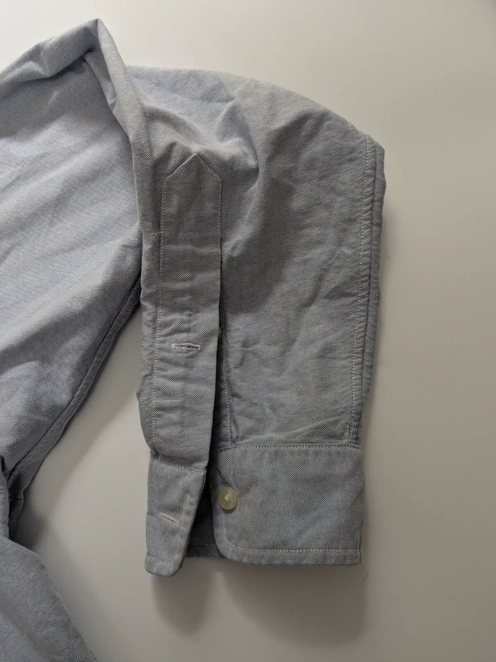 Ralph Lauren Shirt Mens Large Light Blue Cotton Embroidered Logo Custom Fit