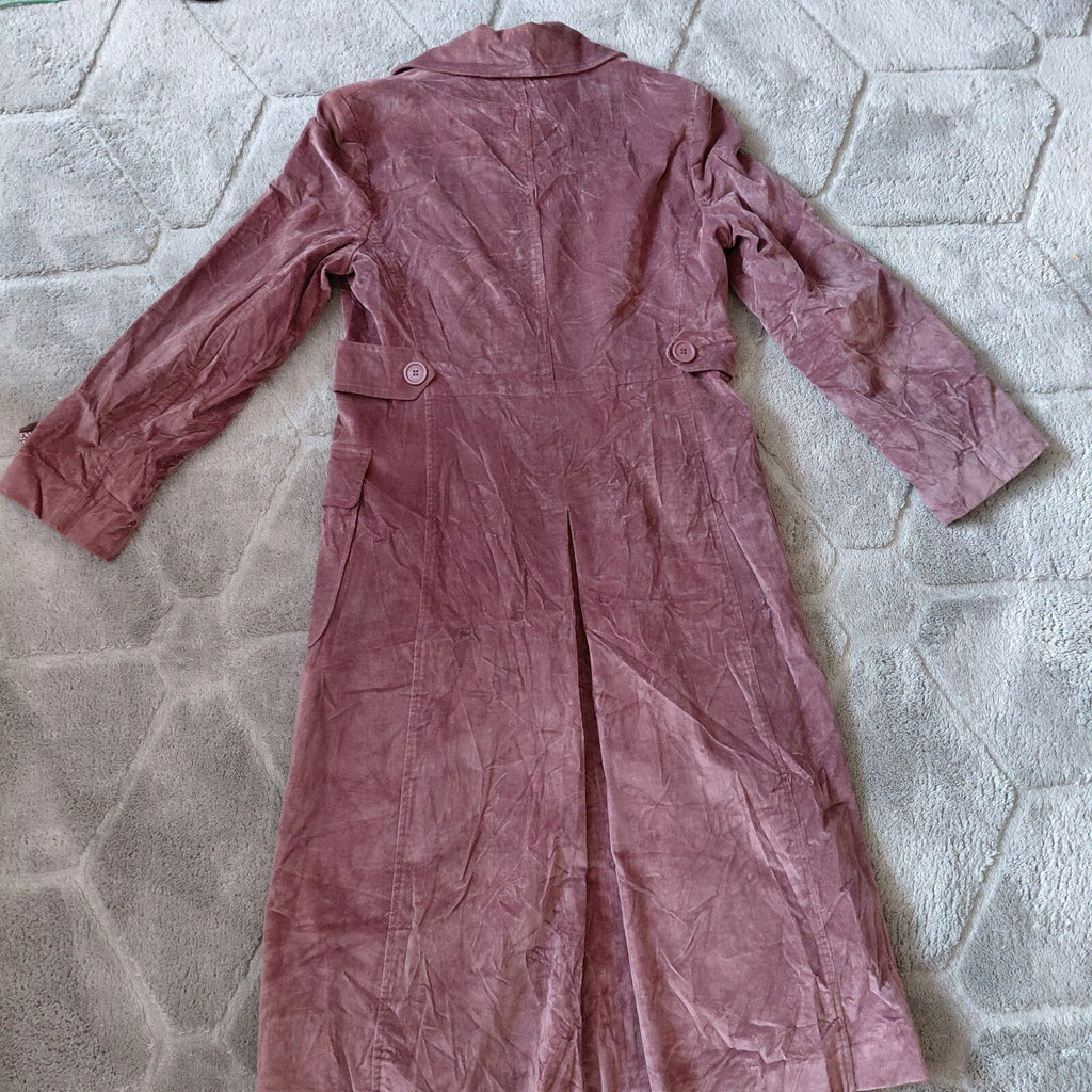 Kookai faux suede trench coat Size UK 14  FR 42 EURO 40 RRP £180