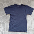 Champion Crew Neck T Shirt Mens Small Navy Logo Short Sleeve Athletic