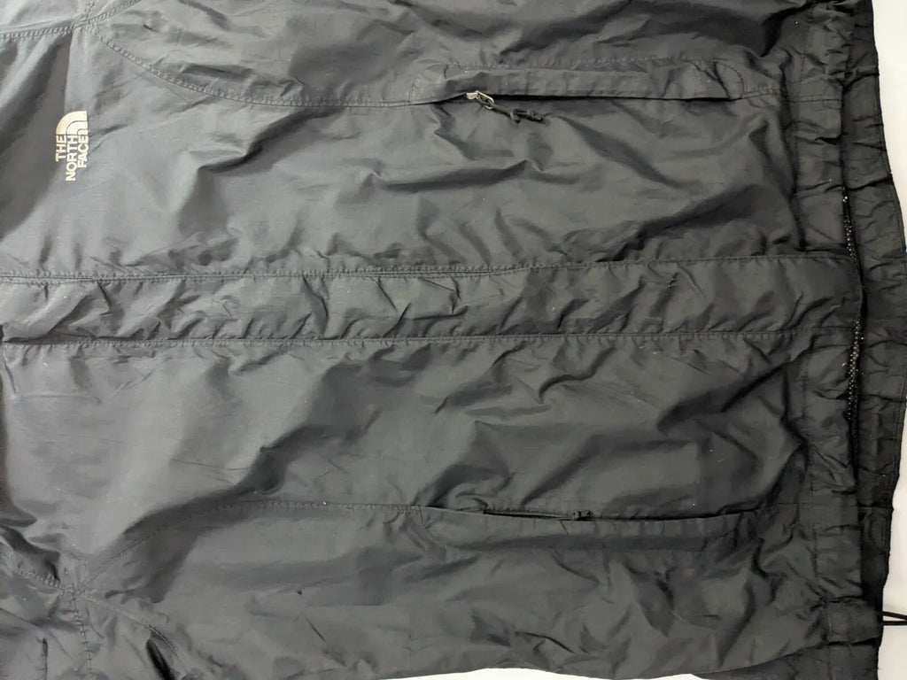 The North Face Shell Jacket Womens Small Black Nylon Ripstop Dryvent Waterproof