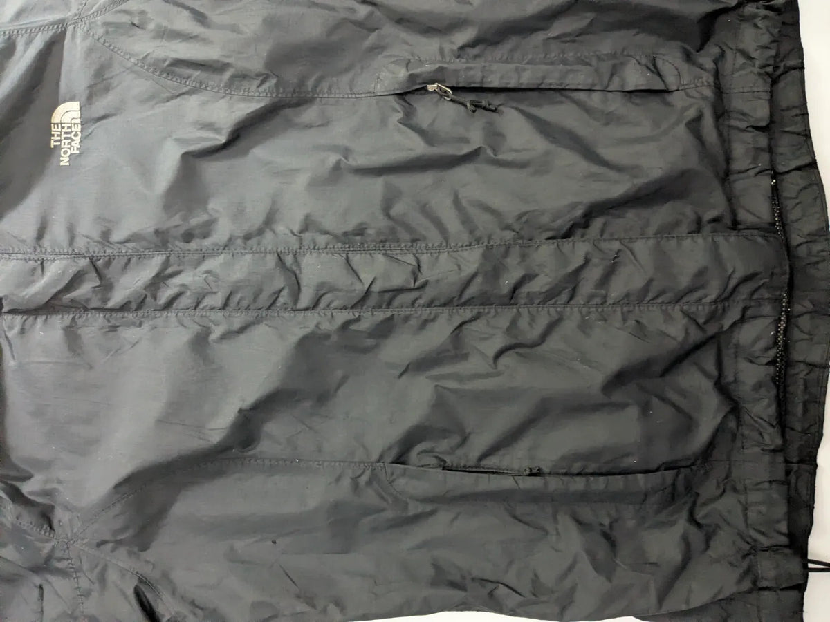 The North Face Shell Jacket Womens Small Black Nylon Ripstop Dryvent Waterproof