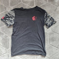 Nike The Nike Tee Athletic Cut T Shirt Mens Black Cotton 35th Squadron Eagle