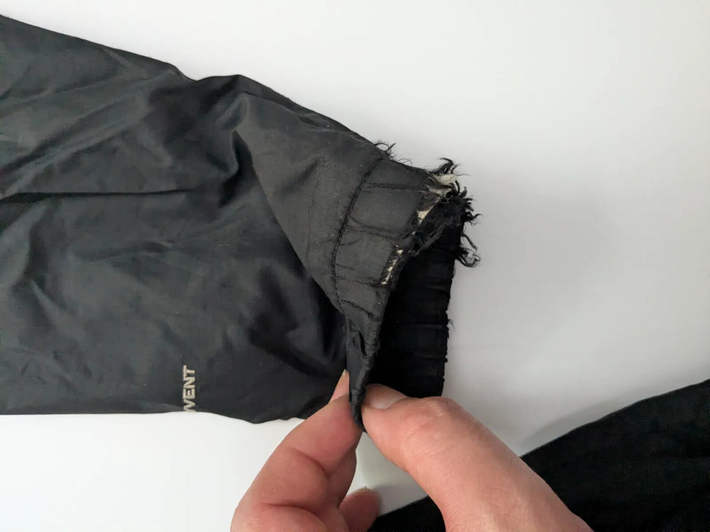The North Face Shell Jacket Womens Small Black Nylon Ripstop Dryvent Waterproof