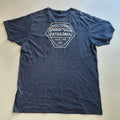 Patagonia T-Shirt Navy Organic Cotton Crew Neck Pocket Logo Graphic Outdoor